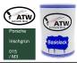 Preview: Porsche, Irischgrün, 015 / M3: 500ml Lackdose, von ATW Autoteile West.